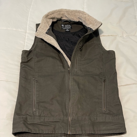 Kuhl Mens Burr Lined Vest Gunmetal Mens 